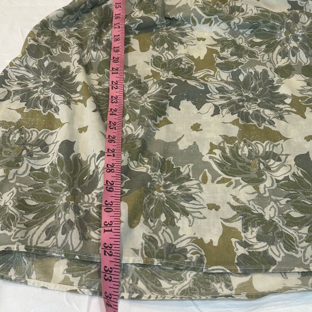 Old Navy Green and White Sleeveless Sundress - Picture 9 of 9